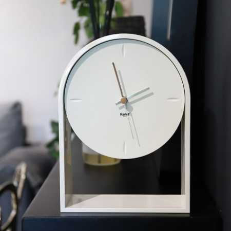 Kartell Air du Temps Настольные часы, 30 см, белый