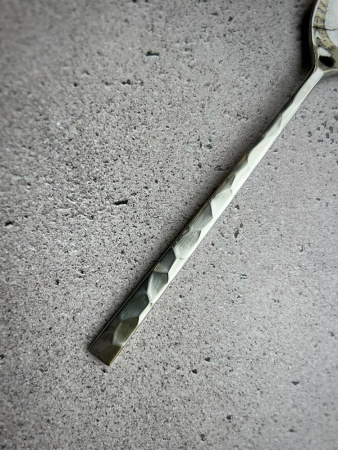 Degrenne Fuse Martele Вилка для закусок, длина - 15 см, матовая сталь