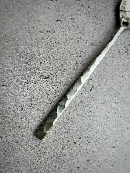 Degrenne Fuse Martele Вилка для закусок, длина - 15 см, матовая сталь