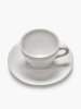 Serax Les Objets Mouleversants Фарфоровая чайная пара, размеры: 14,2х14,2х6,8h см, цвет - белый