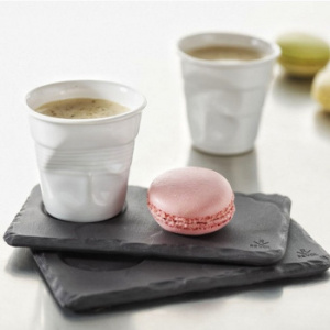 Блюдце для стаканчика (прямоуг./плоское) black