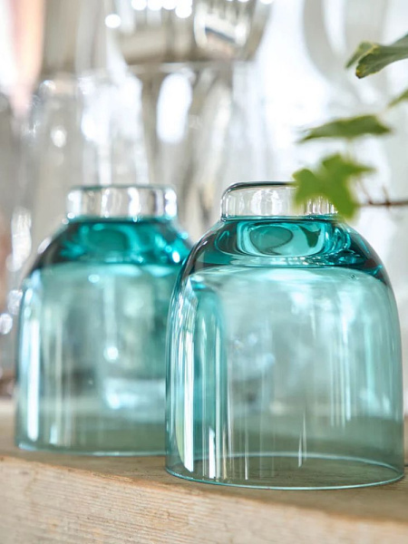 Degrenne Empileo Стакан для воды, объем - 260 мл, цвет - бирюзовый прозрачный