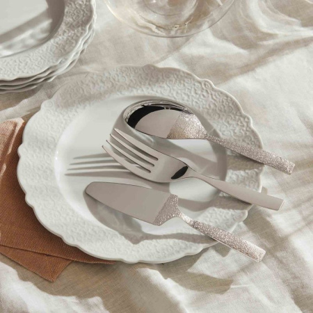 Alessi Dressed Фарфоровая сервировочная тарелка, диаметр - 33,5 см, цвет - белый