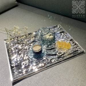 Kartell Dune Поднос, 46х32х2,5 см, хром