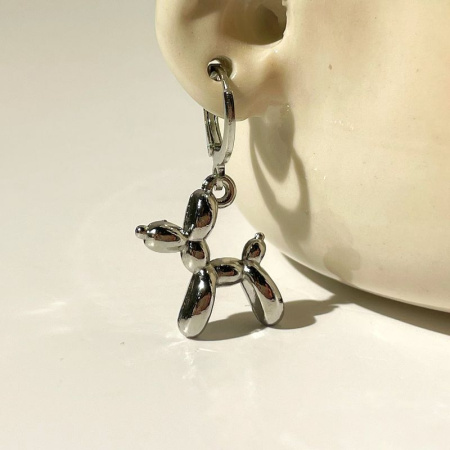 Маленькая керамическая шкатулка с крышкой Стиляга в черных очках, высота - 13 см, A. Kruglikova