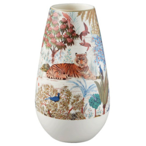 Gien Le Jardin du Palais Декоративная ваза, диаметр - 15 см, высота - 26,5 см, цвет - разноцветный