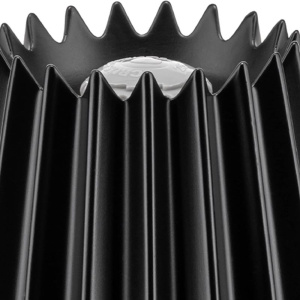 Alessi Grind Мельница для соли, перца и специй, размеры: 7,5х7,5х14,2h см, цвет - черный матовый