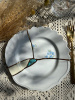 Seletti Kintsugi Десертная тарелка, диаметр - 21 см, цвет - белый, голубой, синий, золотой
