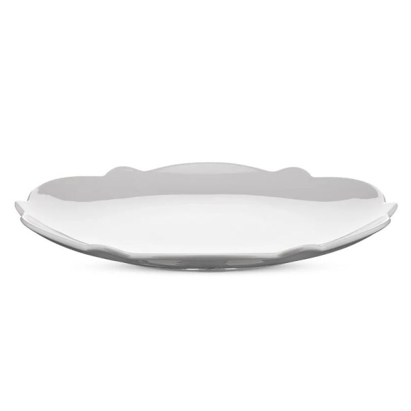 Alessi Dressed Фарфоровая десертная тарелка, диаметр - 20,5 см, цвет - белый