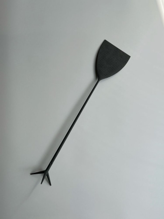 Alessi Dr. Skud Мухобойка, размеры: 9,3х6,7х44h см, цвет - черный