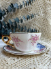 Seletti Hybrid Фарфоровая чайная пара Zenobia, 10,5х10,8х5,7 см, цвет - белый, зеленый, сиреневый