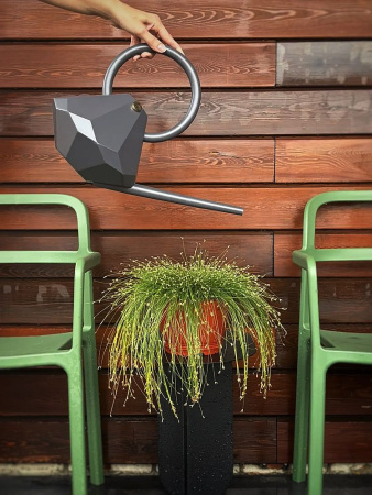 Garden Glory Лейка для полива, объем - 4 л, размеры: 42х32h см, цвет - графитовый (Graphit)