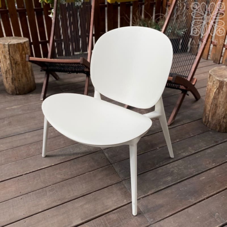 Kartell BE BOP Кресло 75 см, белый