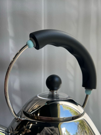 Alessi Kettle Чайник для газовой или индукционной плиты, объем - 2 л, цвет - зеркальная сталь