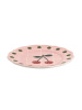 Bitossi Home Quadri Десертная тарелка с декором Pink (вишня), диаметр - 22,5 см, цвет - розовый
