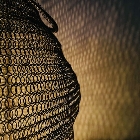 Pomax KIBU Металлический фонарь - подсвечник, 38х40 см, бронзовый