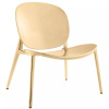 Kartell BE BOP Кресло, 69x62x75 см, золотой блестящий
