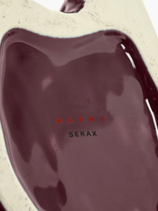 Serax MARNI Owl L Большая ваза Сова, размеры: 19,5х19,5х30h см, цвет - бордовый