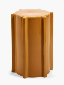 Serax Geometrical Pawn Керамический столик, размеры: 31х31х45h см, цвет - Ocher (охра)
