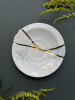Seletti Kintsugi Фарфоровая кофейная пара для эспрессо, цвет - белый, красный, синий, золотой
