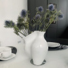 Rosenthal La Chute Фарфоровая ваза, размеры: 22,2х21,8х24,5 см, цвет - белый глянцевый
