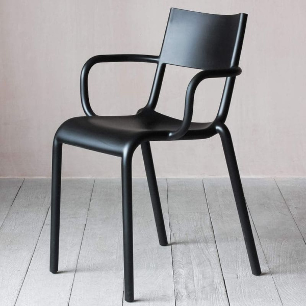 Kartell Generic A Стул, 52,5х52х79см, черный