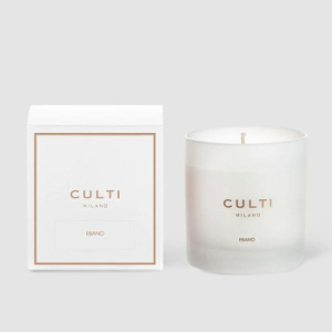 Culti Milano Colours Ароматическая свеча Ebano, вес - 270 г, цвет - белый
