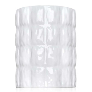 Kartell Matellasse Ваза, 30 см, белый