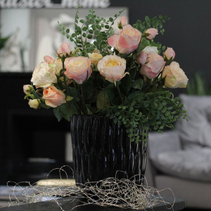 Jelly Ваза из полиметалакрилата, размеры: 23.5x23.5x25 см, цвет - дымчатый прозрачный