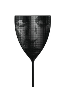 Alessi Dr. Skud Мухобойка, размеры: 9,3х6,7х44h см, цвет - черный