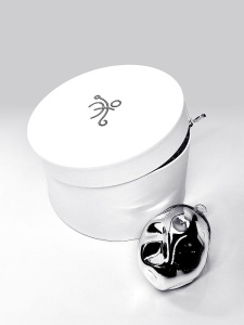 Чуть Чуда Стеклянная елочная игрушка ручной работы 