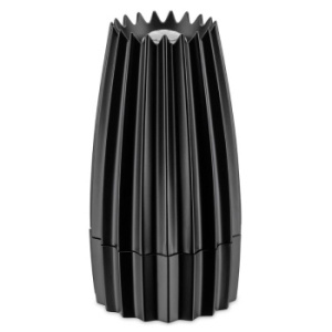Alessi Grind Мельница для соли, перца и специй, размеры: 7,5х7,5х14,2h см, цвет - черный матовый