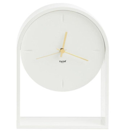 Kartell Air du Temps Настольные часы, 30 см, цвет - белый