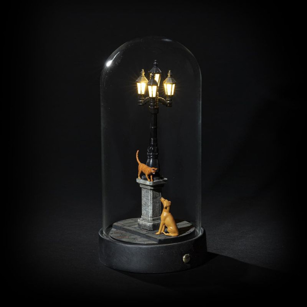 Seletti My Little Настольная лампа Evening, размеры: 11,2х11,2х22,8h см, цвет - черный