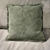 Baxter Budapest Soft Кожаный диван, 240х110х76 см, серый металлик/матовый