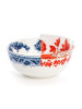 Seletti Hybrid Миска для хлопьев Eutropia, размеры: 15,2х15,2х6,7h см, цвет - белый, красный, синий