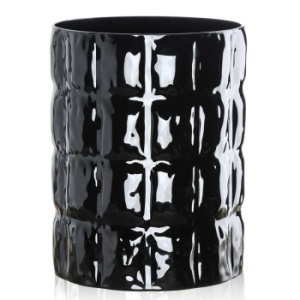 Kartell Matelasse Ваза, 30 см, черный