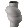 Rosenthal Node Фарфоровая ваза, размеры: 18х18х25,5 см, цвет - Lava (серый)