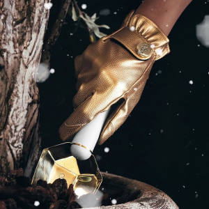 Garden Glory Садовые перчатки из эко-кожи Gold Digger, размер - L, цвет - золотой