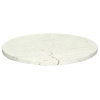 Pomax Trevi  Журнальный столик, 47x47х42 см, цвет - слоновая кость, белый матовый