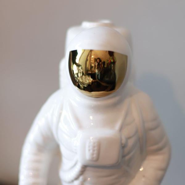 Seletti Diesel Starman Фарфоровая ваза Starman (Космонавт), размеры: 15х11х28h см, цвет - белый