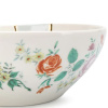 Seletti Kintsugi Салатник, 19х19х7,2 см, белый/разноцветный/золотой