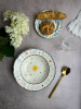 Bitossi Home Passion Fruit Суповая тарелка с декором Stella (звезда), диаметр - 23 см