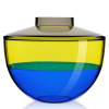 Kartell Shibuya Ваза, 27 см, желтый / синий