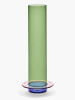 Serax Glass Towers Большая стеклянная ваза, размеры: 12,5х7х32,5h см, цвет - зеленый