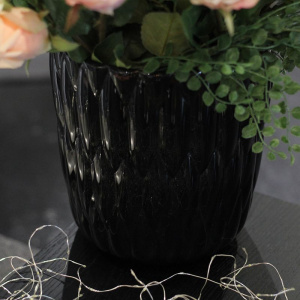 Jelly Ваза из полиметалакрилата, размеры: 23.5x23.5x25 см, цвет - дымчатый прозрачный