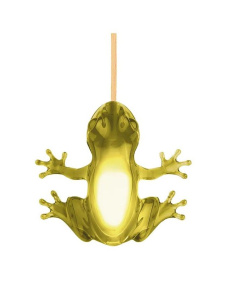Qeeboo Hungry Frog Декоративный светильник Лягушка, размеры: 15х19х10 см, цвет - желтый