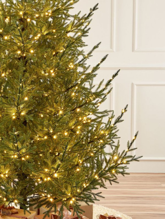 MAX Christmas Искусственная Ель Лесная Симфония Elite со встроенной LED-подсветкой, 240 см, зеленый