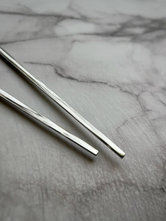 Alessi Human Набор салатных ложек из нержавеющей стали с зеркальной полировкой