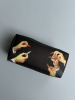 Seletti Toiletpaper Washbag Косметичка с рисунком Lipstick, размеры: 25,5х12,5х12 см, цвет - черный